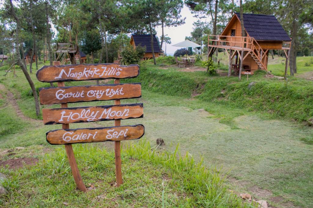 Papandayan Camping Ground Hotell Cileuleuy Eksteriør bilde