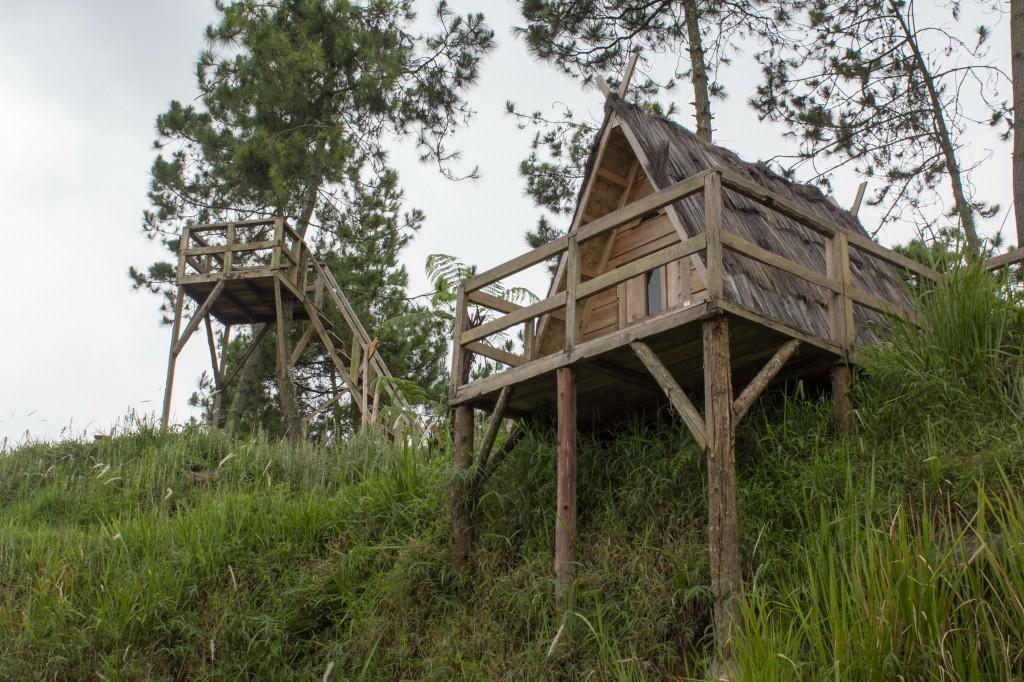 Papandayan Camping Ground Hotell Cileuleuy Eksteriør bilde