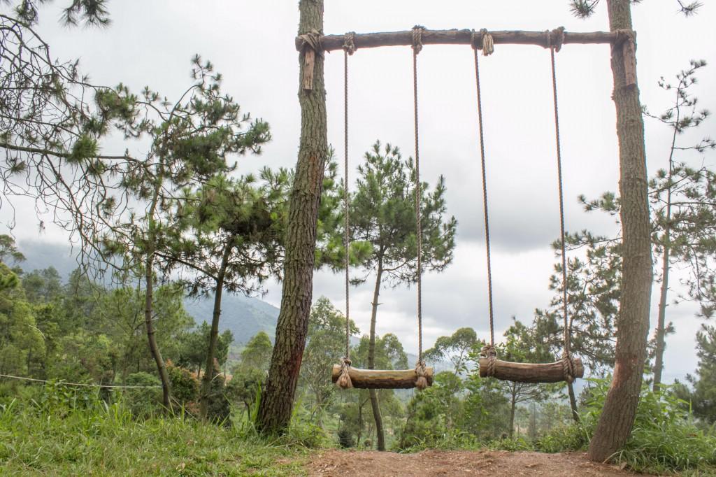 Papandayan Camping Ground Hotell Cileuleuy Eksteriør bilde