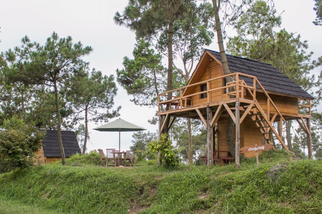 Papandayan Camping Ground Hotell Cileuleuy Eksteriør bilde