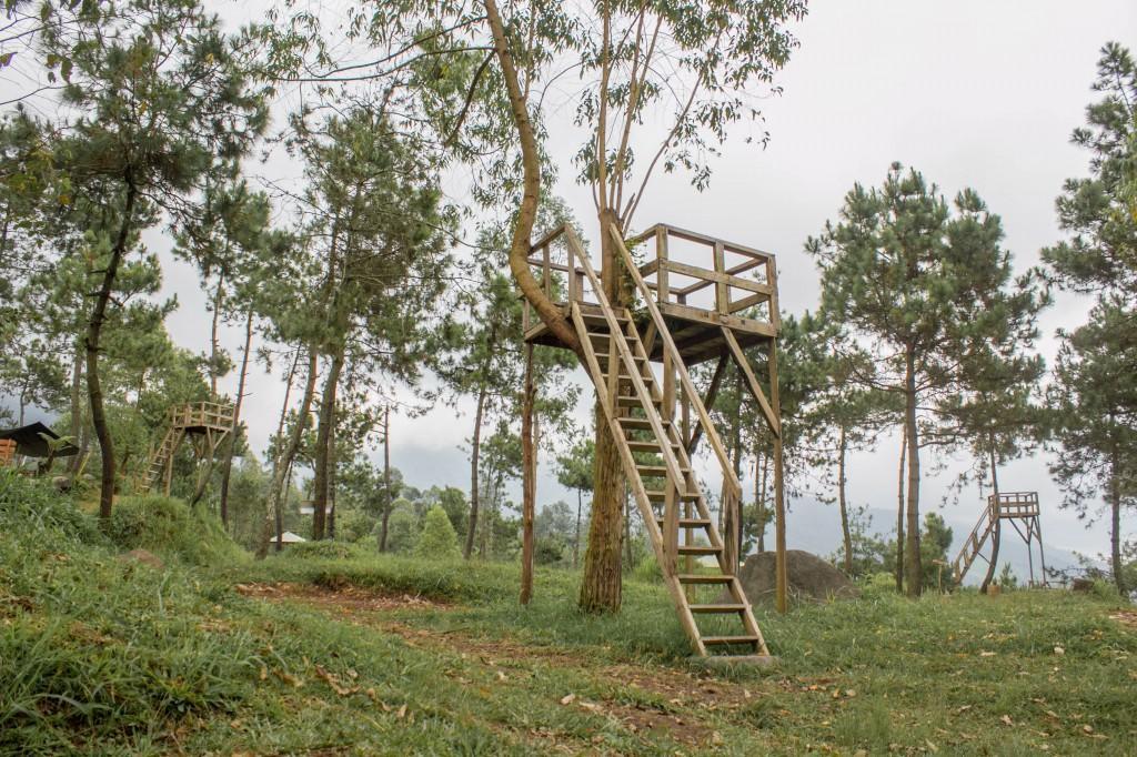 Papandayan Camping Ground Hotell Cileuleuy Eksteriør bilde