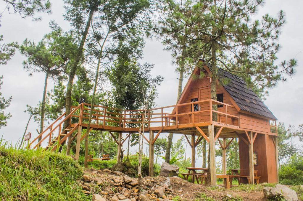 Papandayan Camping Ground Hotell Cileuleuy Eksteriør bilde
