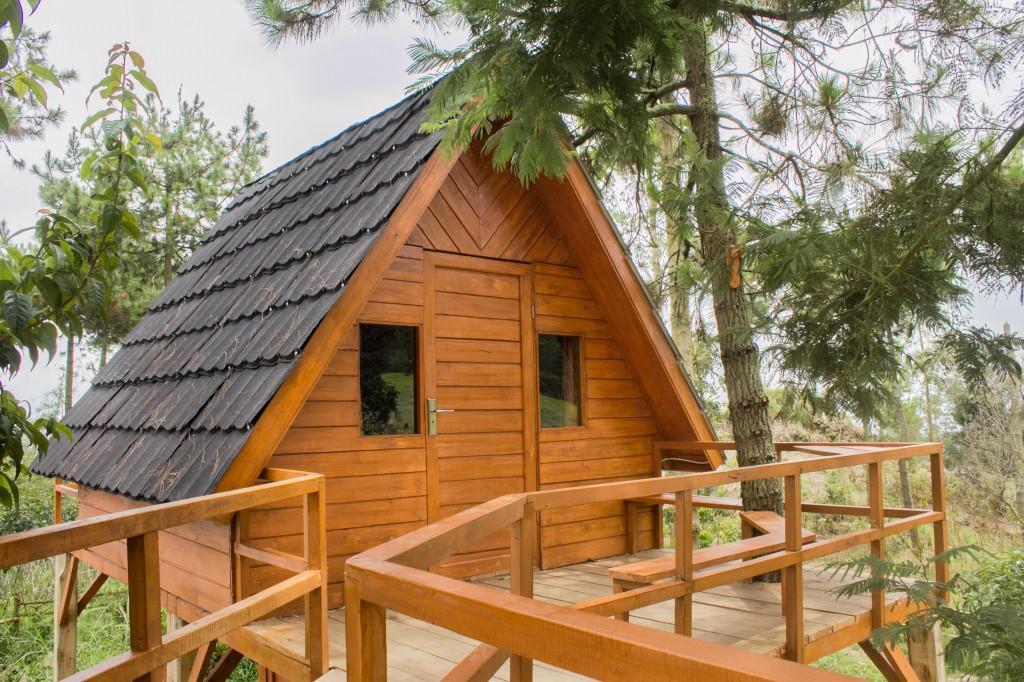 Papandayan Camping Ground Hotell Cileuleuy Eksteriør bilde